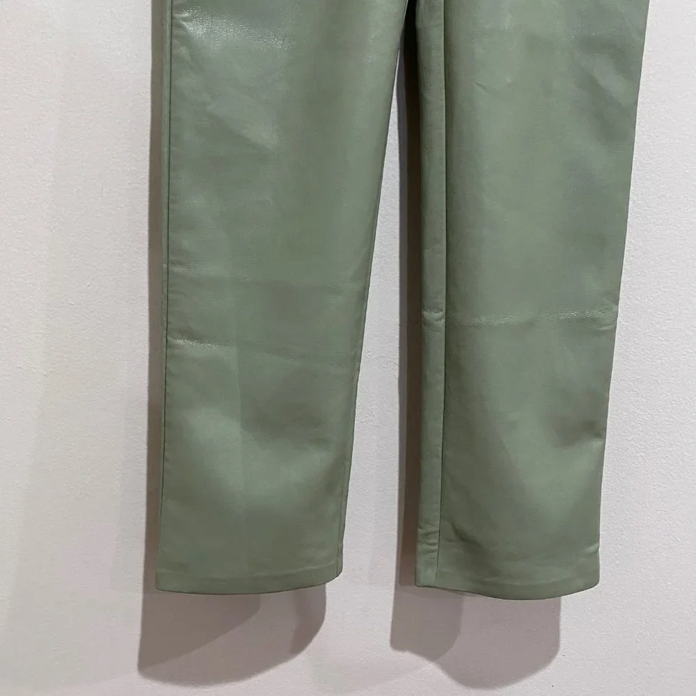 Wilfred Melina Vegan Leather Pant Sage Frost - Picture 11 of 14